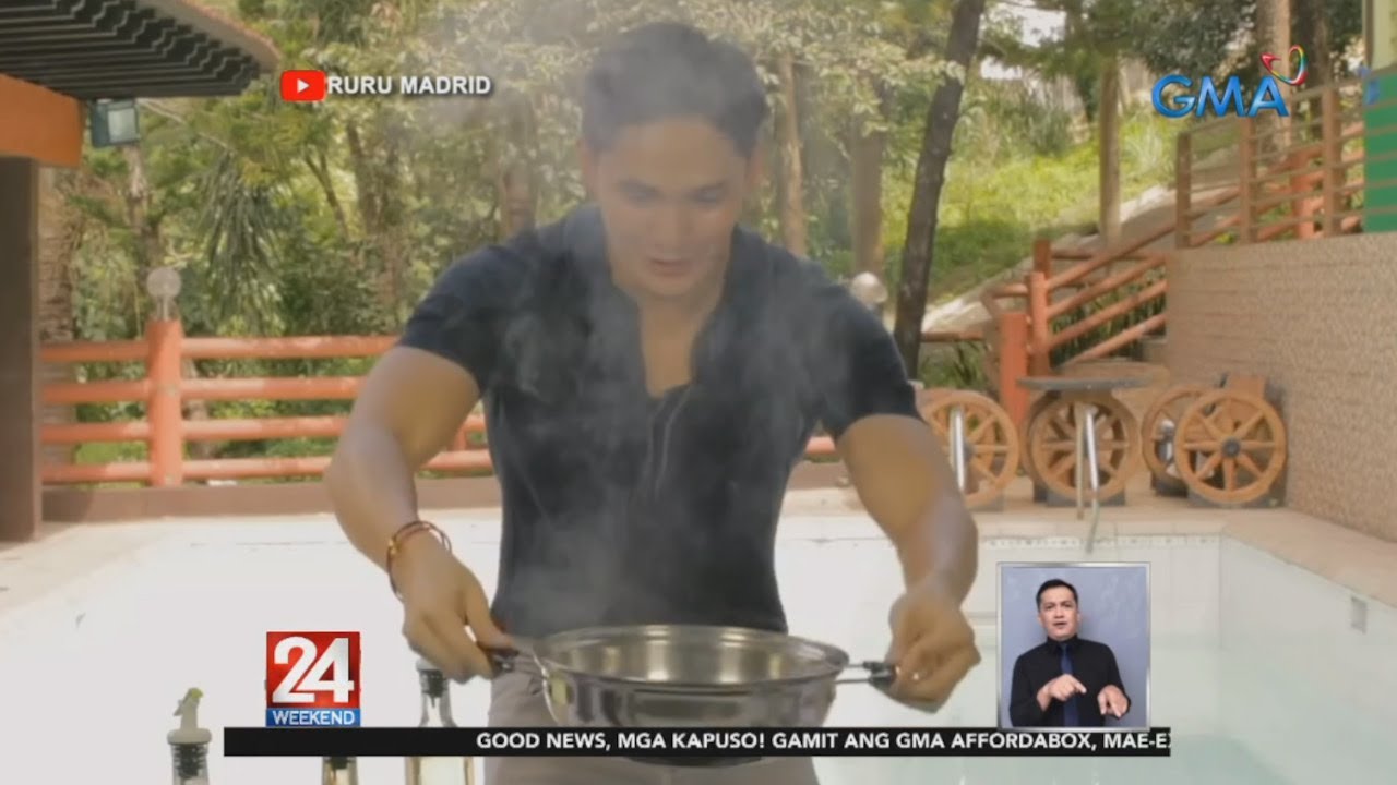 Ruru Madrid, nagluto ng adobo sa kanyang first vlog | 24 Oras Weekend