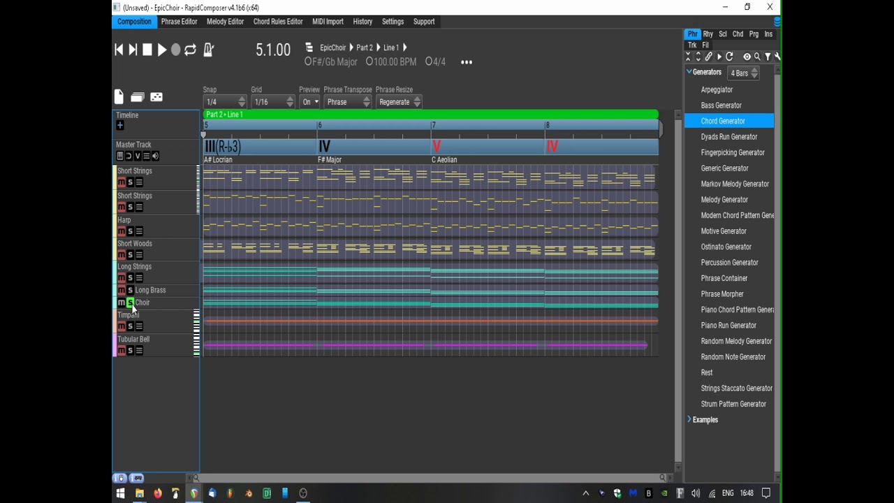 Rapid Compser 4 - Epic Music part 2