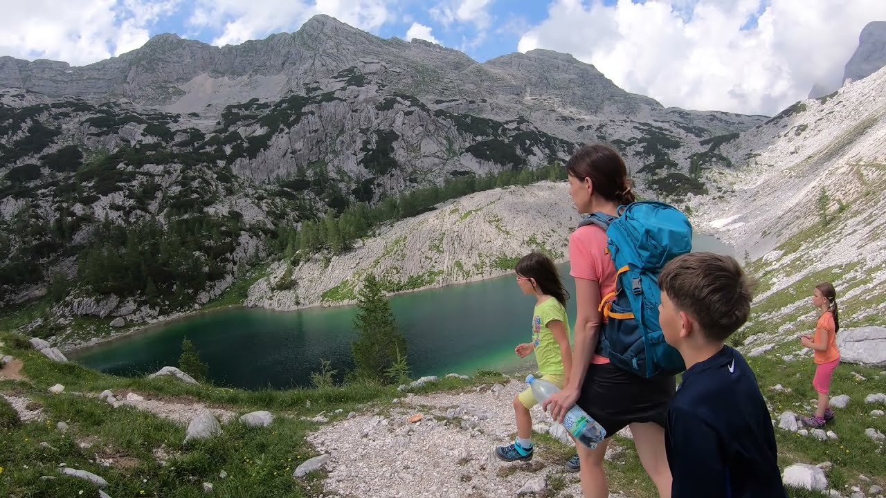Trek ve Slovinsku okolo jezera Bohinj / 2. den