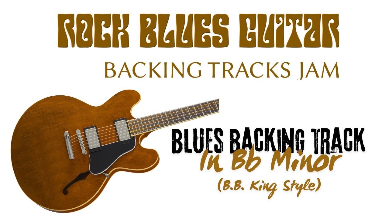Blues Backing Track in Bbm (B.B. King Style)