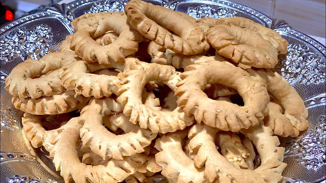 أرخص و أسهل حلوة ممكن تحضروهاالكعكاع الصويري أو المسفيوي  بنكهة البرتقال