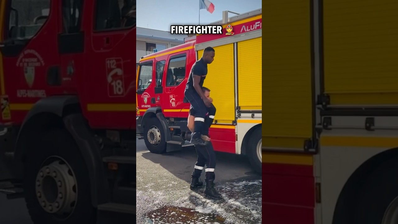 🪖🆚🧑&zwj;🚒 ❤️💪🏼 #firefighter #fitness