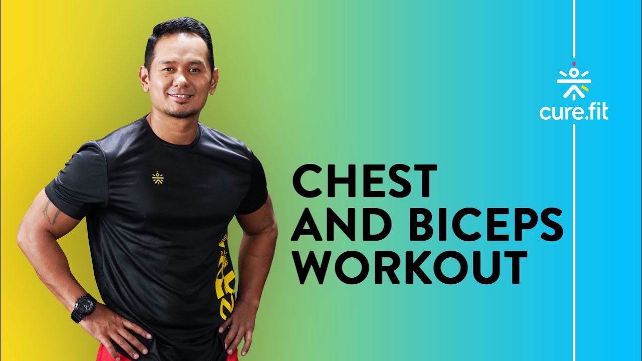 Chest & Biceps Workout at Home | No Equipment Upper Body Training by cult fit | @cult.official