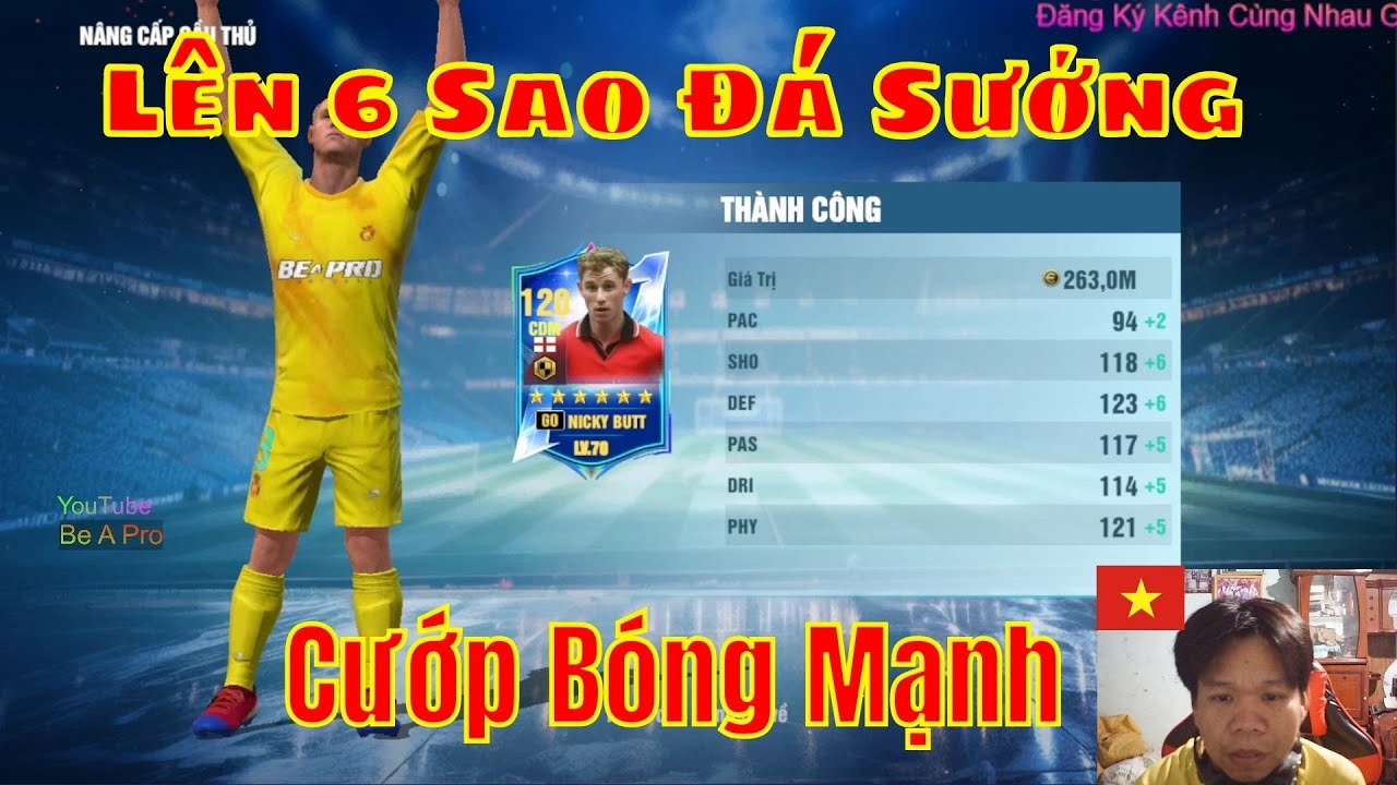 Be A Pro Football | Nâng CDM 6 Sao Đá Thực Chiến Quá Mượt ⚽