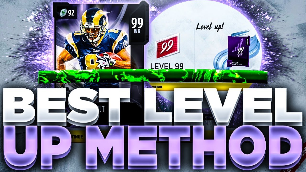 FASTEST METHOD TO REACH LEVEL 99 IN MADDEN 20!! | BEST METHOD TO GET XP & LEVEL UP FAST MADDEN 20!