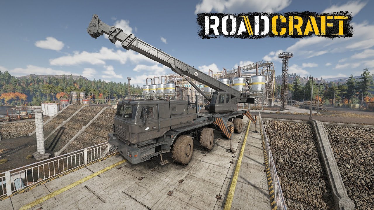 RoadCraft - восстанавливаем завод по переработке нефти.