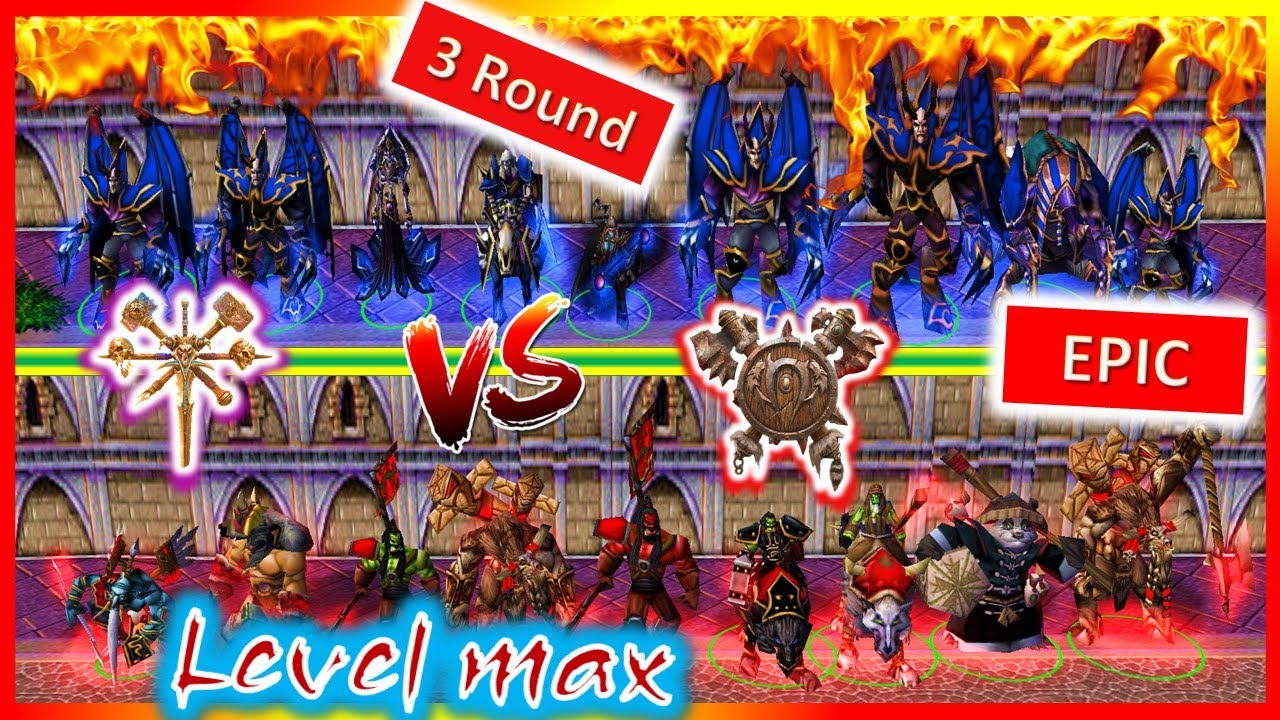 orcs heroes vs Undead heroes