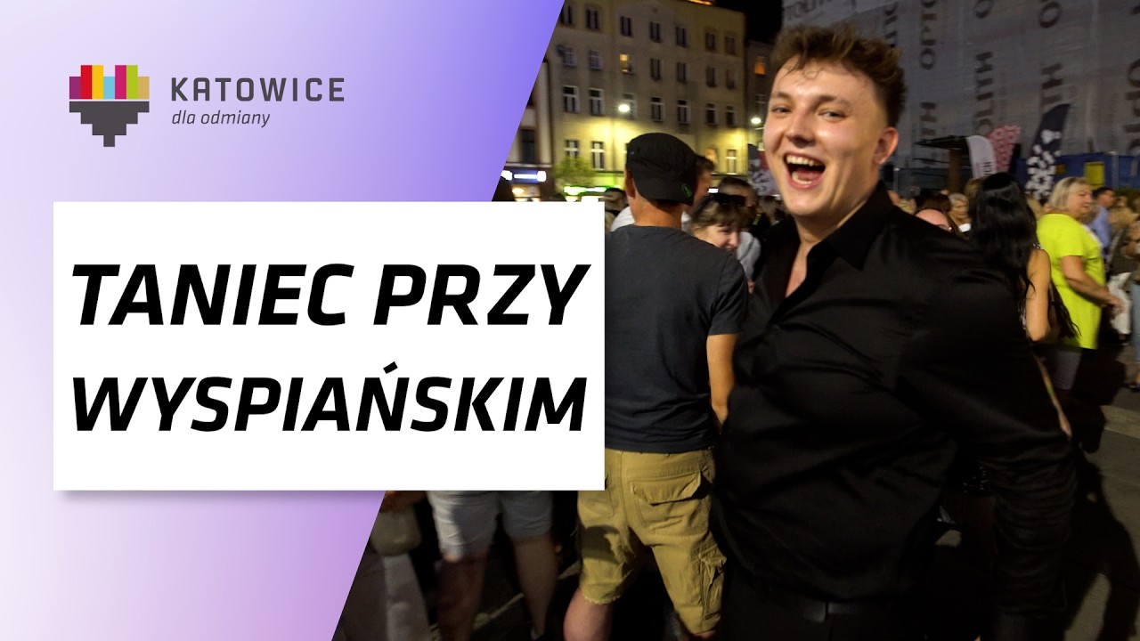 Potańcówka przed Teatrem Śląskim