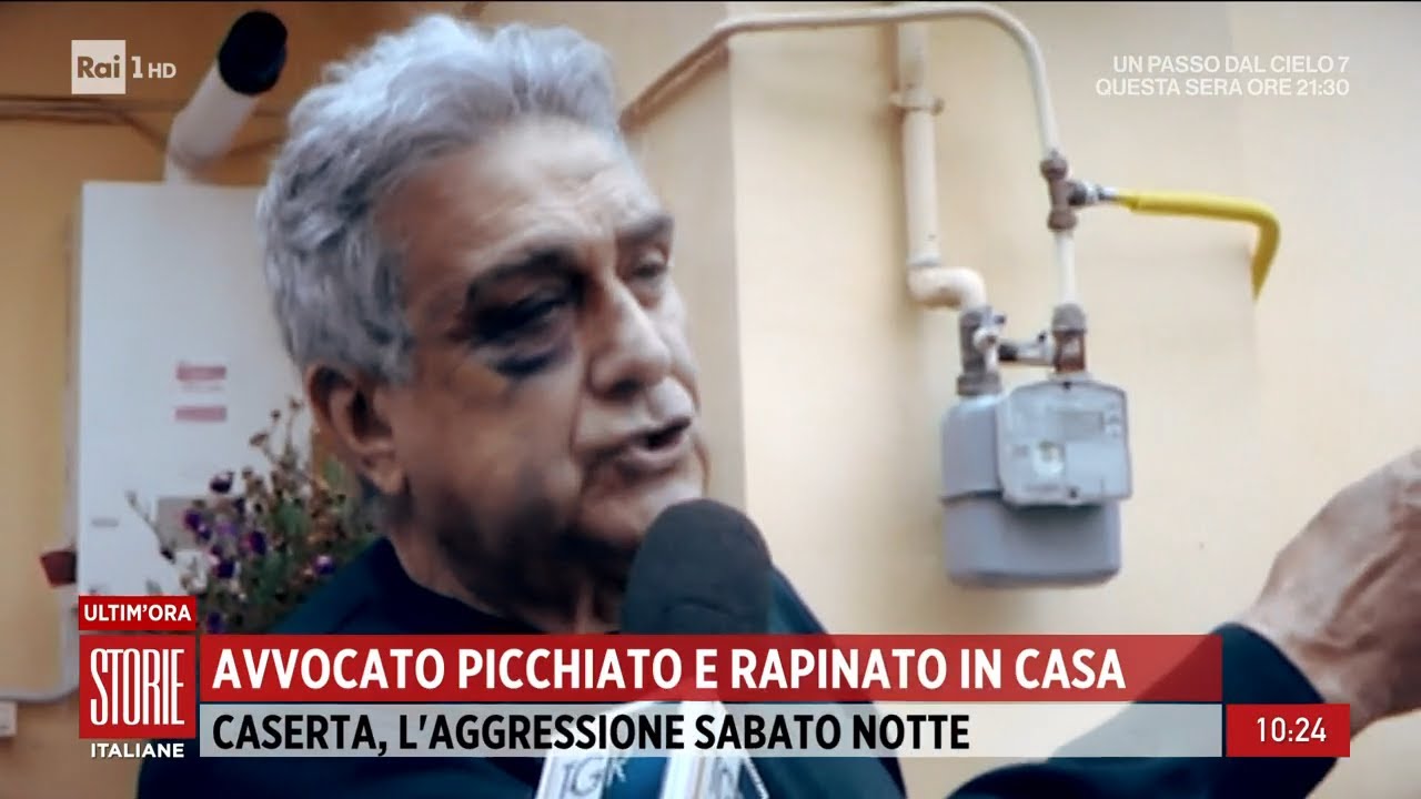Avvocato picchiato e rapinato in casa - Storie italiane 27/04/2023