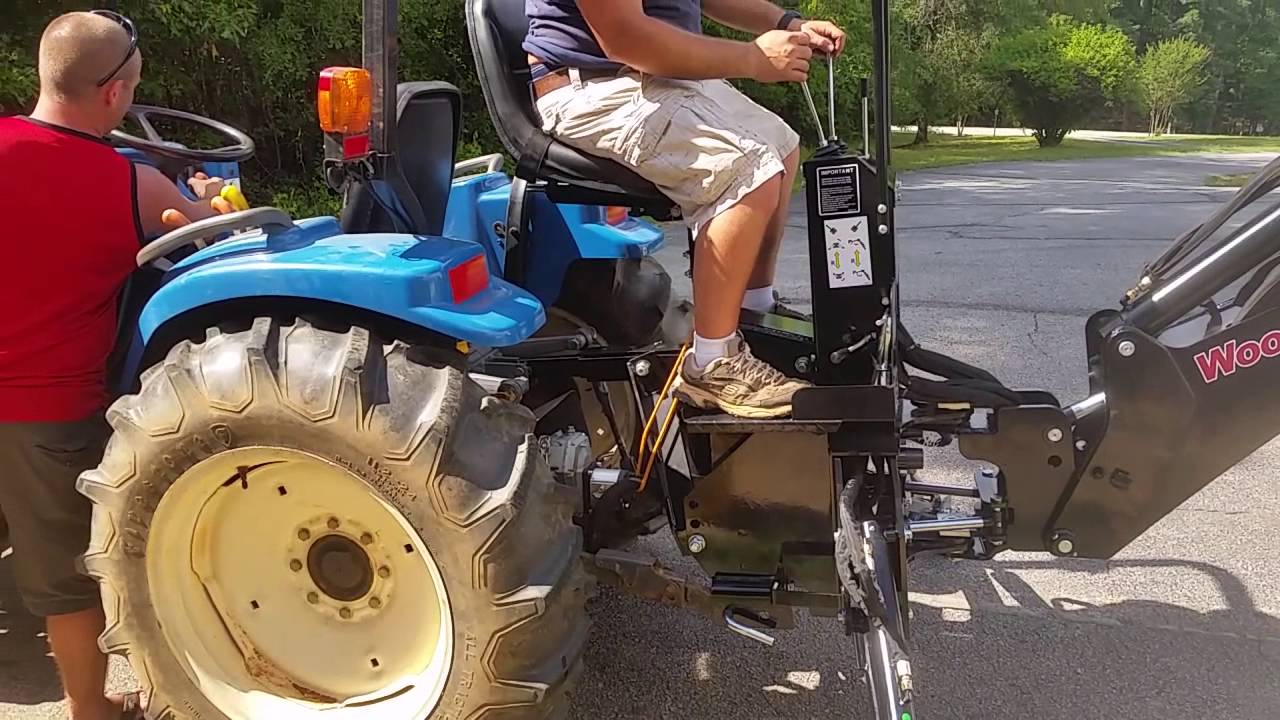 Woodmaxx wm-8600 backhoe