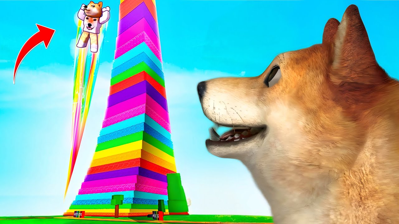 A CADA SEGUNDO EU PULO MAIS ALTO! | Roblox | Jump Higher Every Second