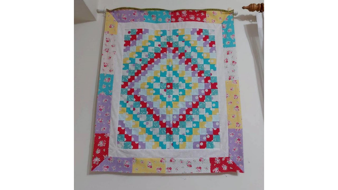 拼布被的內外邊條作法【Carol Tai 凱若拼布】