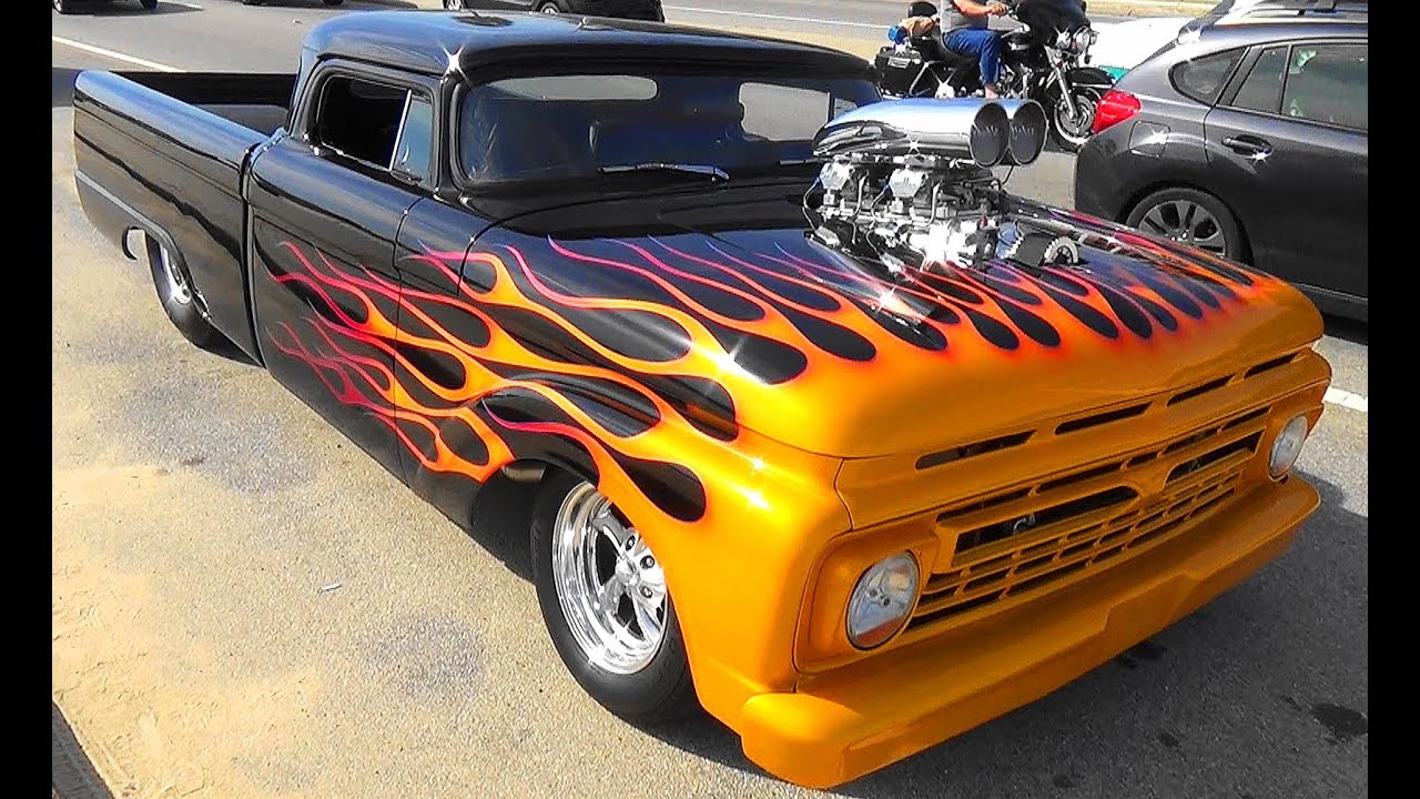 1964 Ford F100 Pro Street Cruisin' The Coast 2015