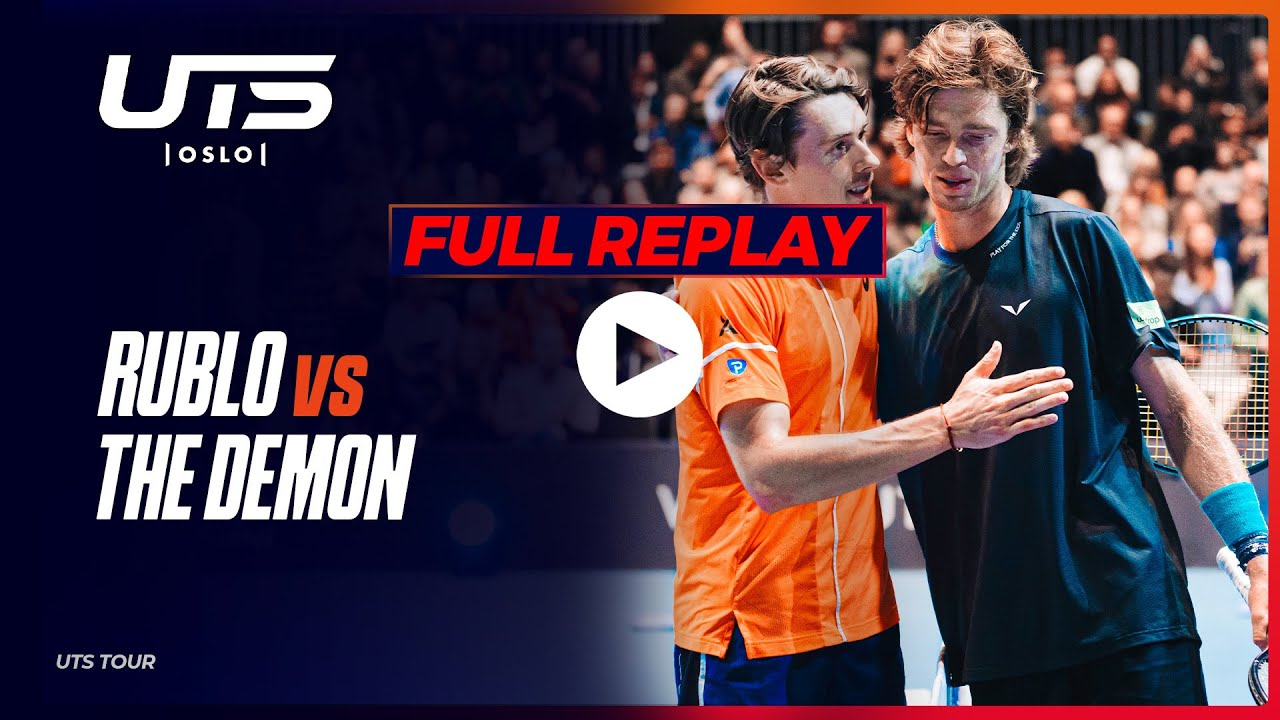 Replay FULL MATCH | Rublo Andrey Rublev vs The Demon Alex de Minaur | UTS Oslo 2024