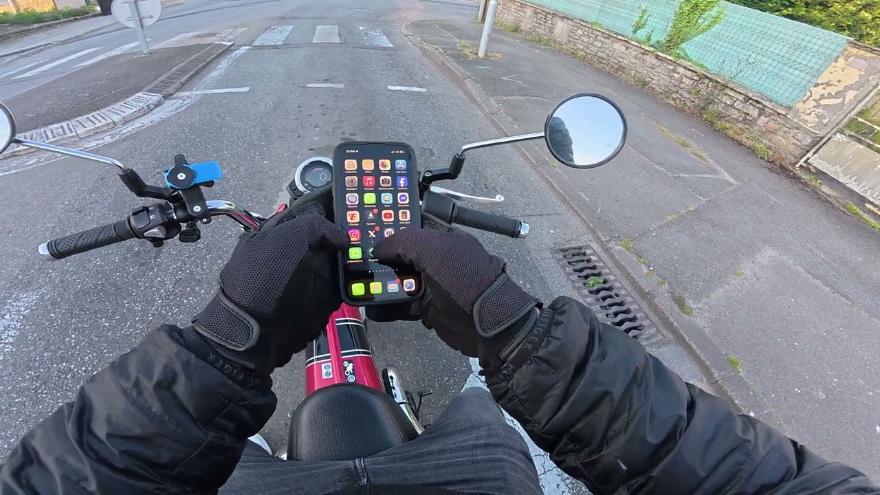 Honda Dax 125 - Vitesse max - 4x4 voies - Vannes, Malansac