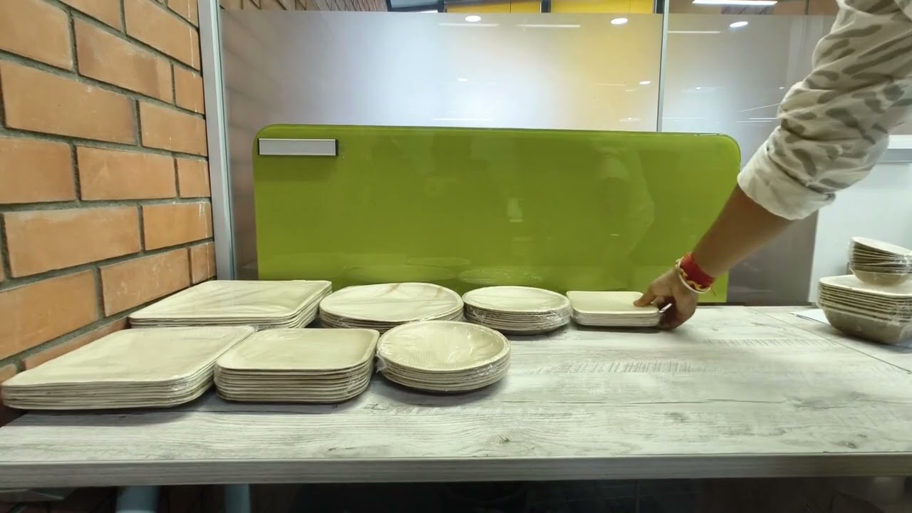 🌿 UNBOXING NATURE | Areca Palm Leaf Tableware Sample Kit 🌟