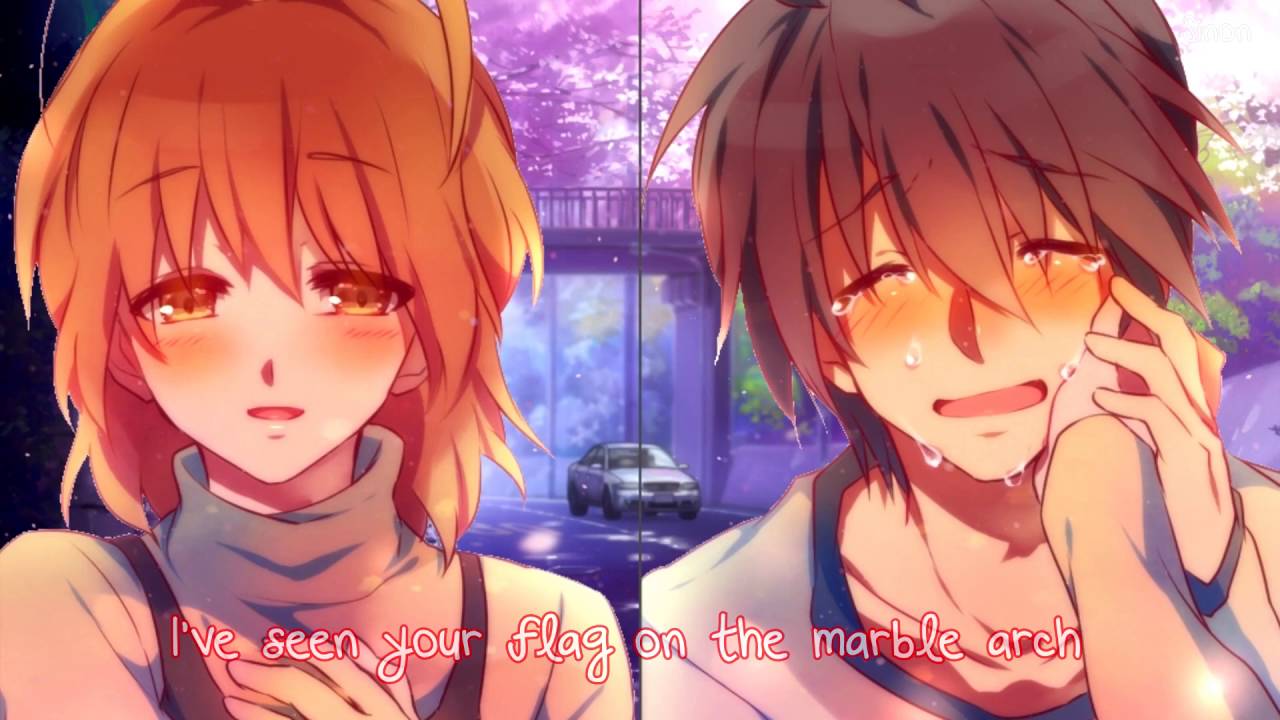 Nightcore - Hallelujah (Switching Vocals) - (Lyrics)