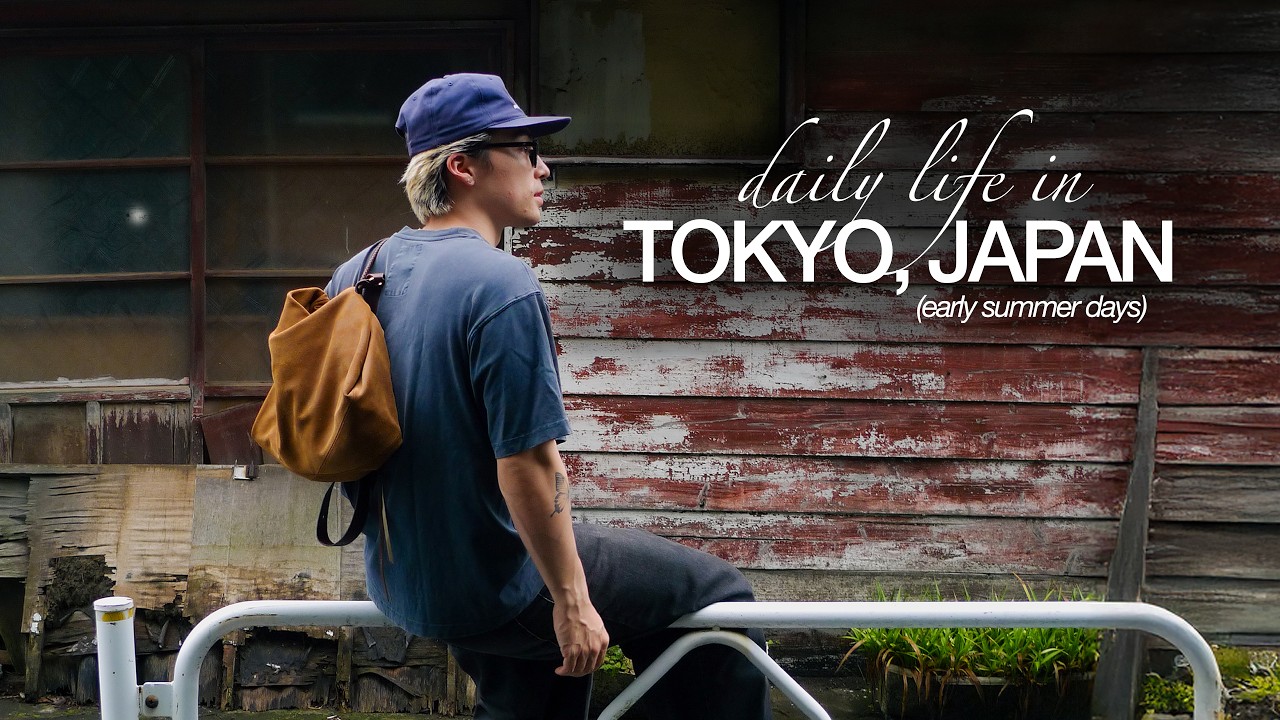 summer in tokyo | farmers market, iced coffee & slow days