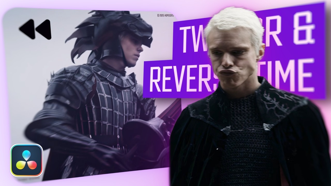 Full Twixtor, Speed Ramping and Reverse Time Guide + FREE PRESET for DaVinci Resolve