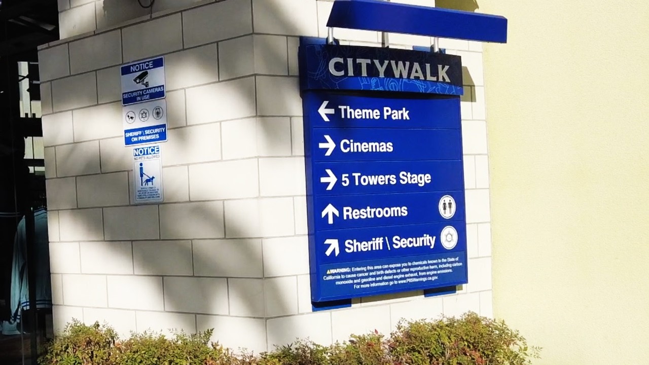 Exploring Universal CityWalk Hollywood | No Talking | Universal City, California, USA