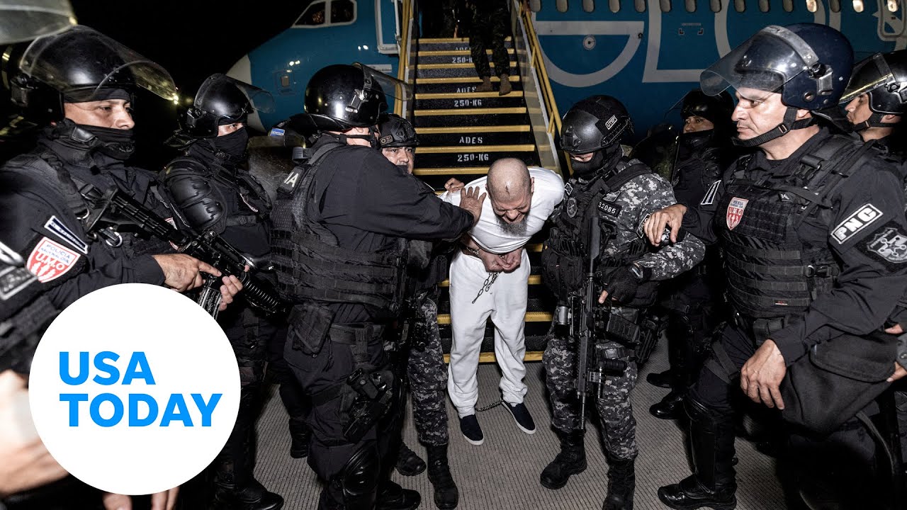 Venezuelan alleged gang members deported to El Salvador | USA TODAY