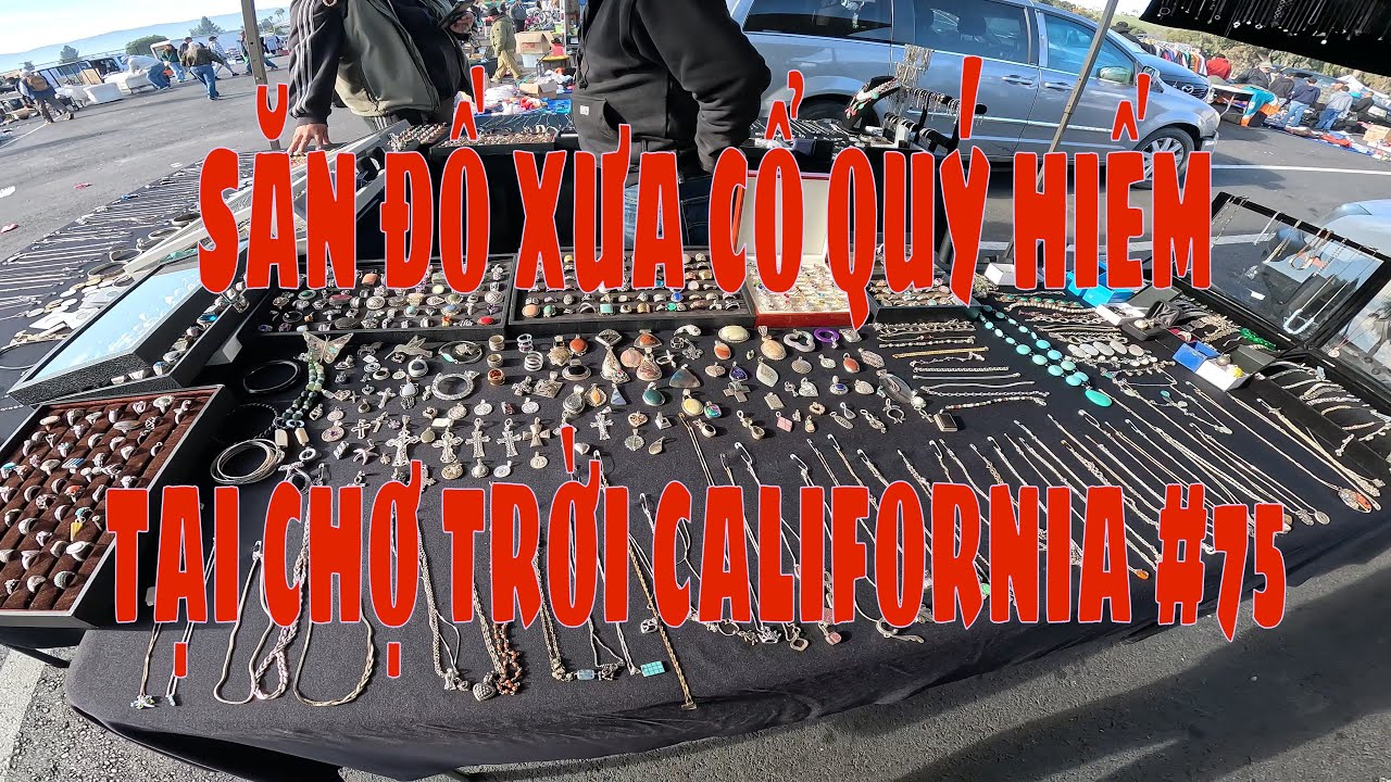 SĂN ĐỒ XƯA CỔ QUÝ HIẾM TẠI CHỢ TRỜI Ở CALIFORNIA MỸ. ĐỜI SỐNG MỸ. MỸ VIỆT VIDEO. MYVIETVIDEO