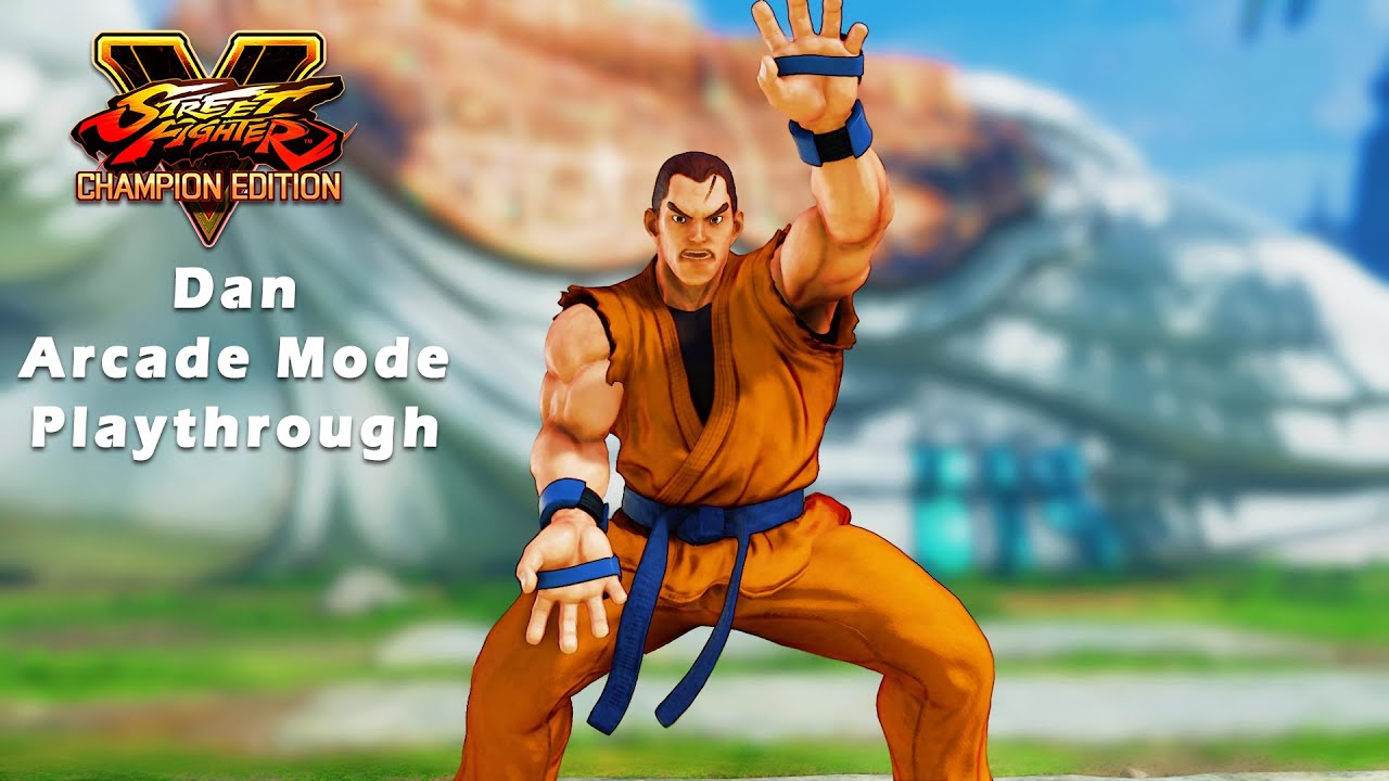 Street Fighter V CE Arcade Mode Playthrough Dan SF Alpha Path