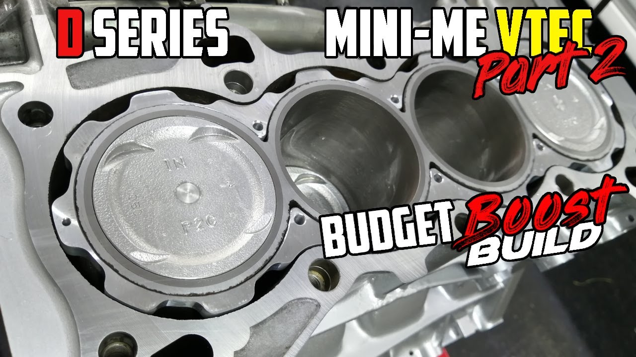 Сборка двигателя Honda VTEC — D15/D16 Mini-Me — Часть 2