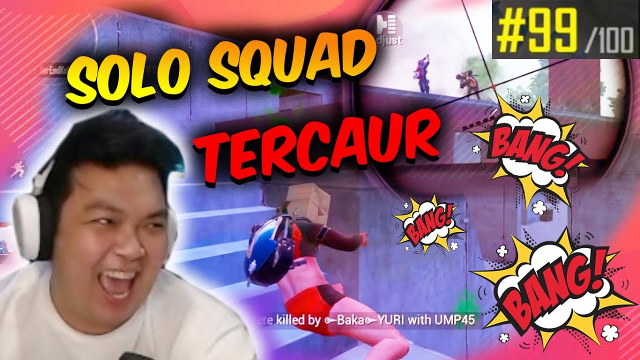 SOLO SQUAD EMOSI DALAM KEGOBLOKAN HAQIQI - PUBG MOBILE INDONESIA