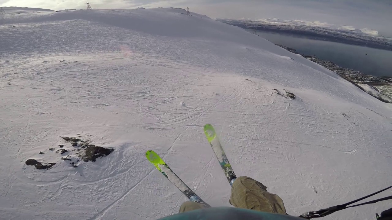 Påskeflyging i narvikfjellet