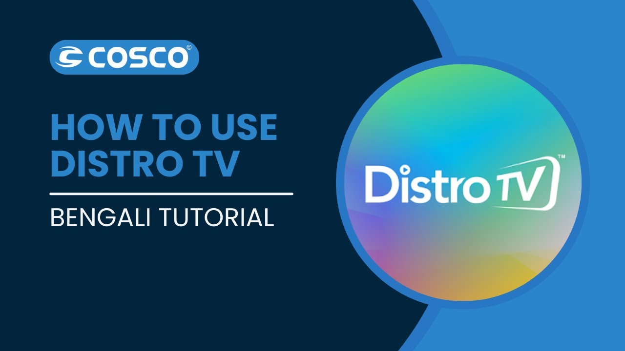 How to use Distro TV