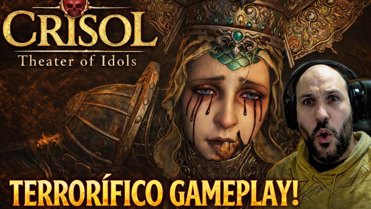 El HORROR MÁS BELLO que he jugado | Crisol: Theater of Idols DEMO Gameplay