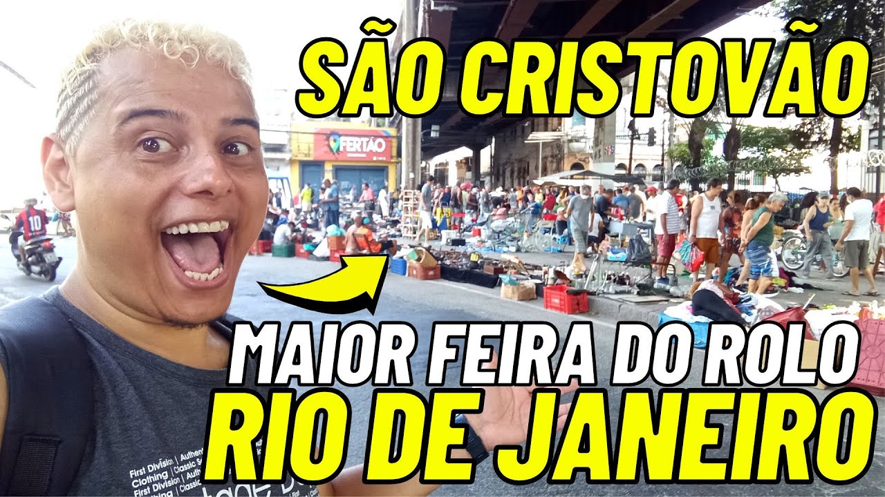 A Maior Feira do ROLO do RIO de JANEIRO SÃO CRISTOVÃO !