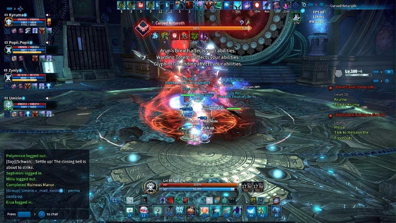 Tera Console Cursed Antaroth 'Mystic' speedrun