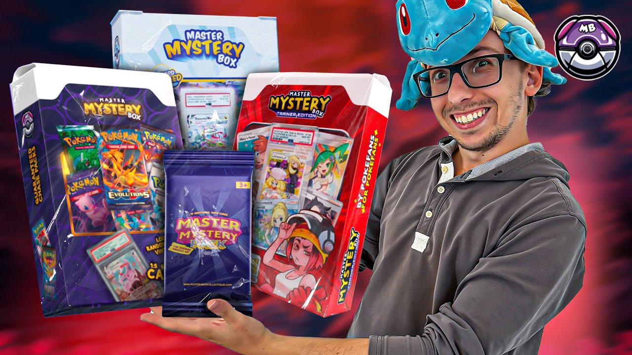 Masterbros Collectibles Pokemon Mystery Boxes Surprised me
