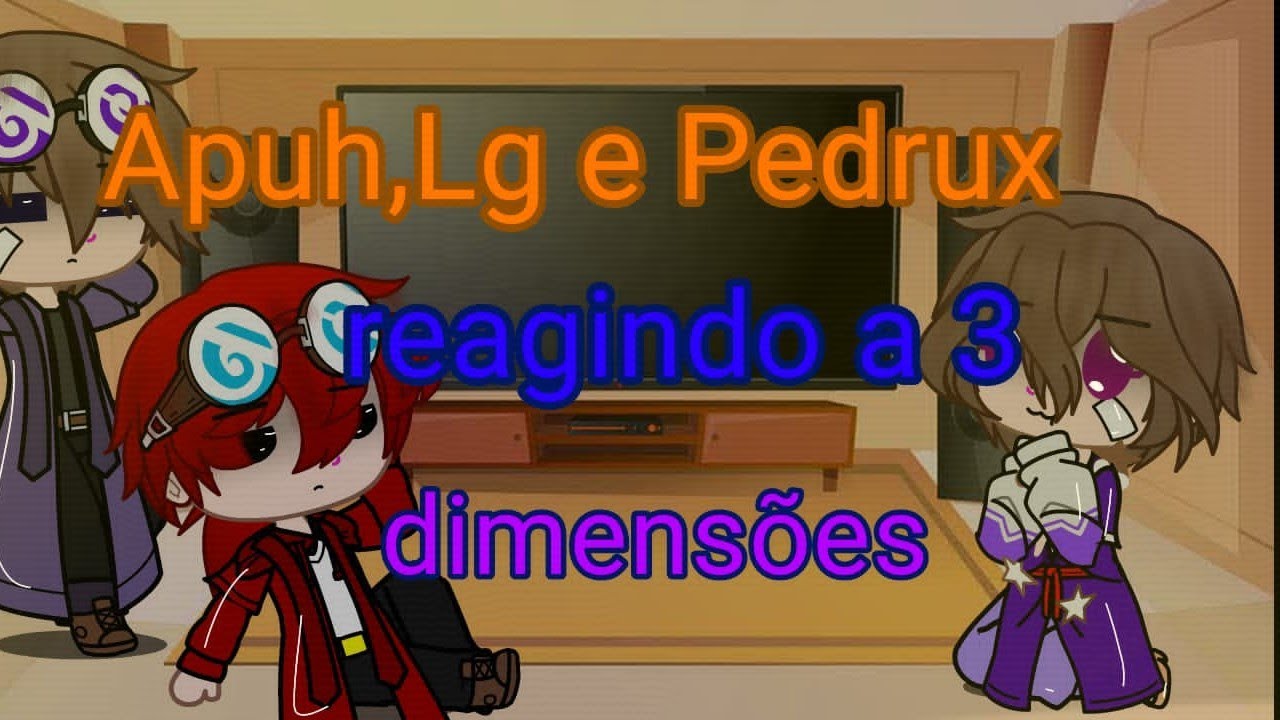 Apuh,Lggj e Pedrux reagindo a 3 dimensões (Top craft,Utopia 2 e Utopia 1)