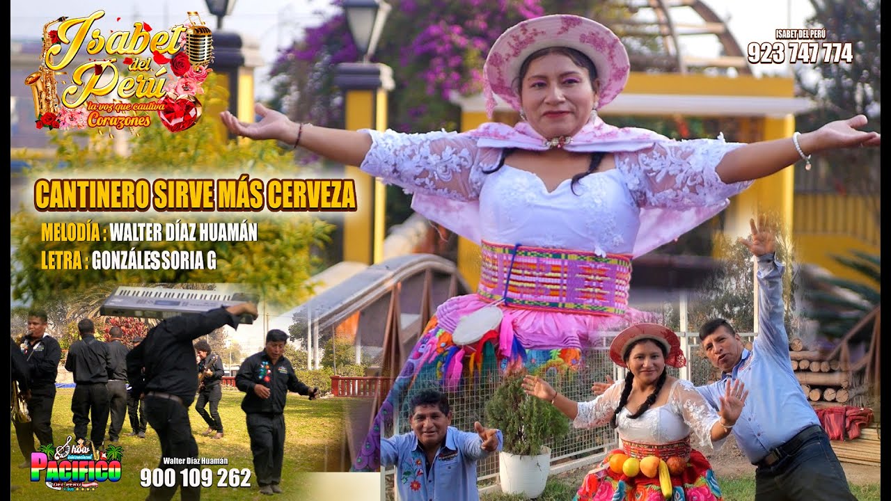 ISABET DEL PER&Uacute;  CANTINERO SIRVA M&Aacute;S CERVEZA