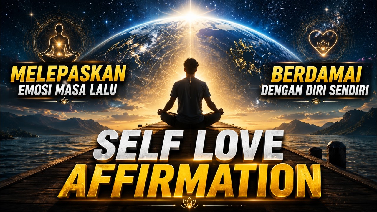AFFIRMASI POSITIF | SELF LOVE | BERDAMAI DENGAN DIRI SENDIRI | MELEPASKAN EMOSI NEGATIF
