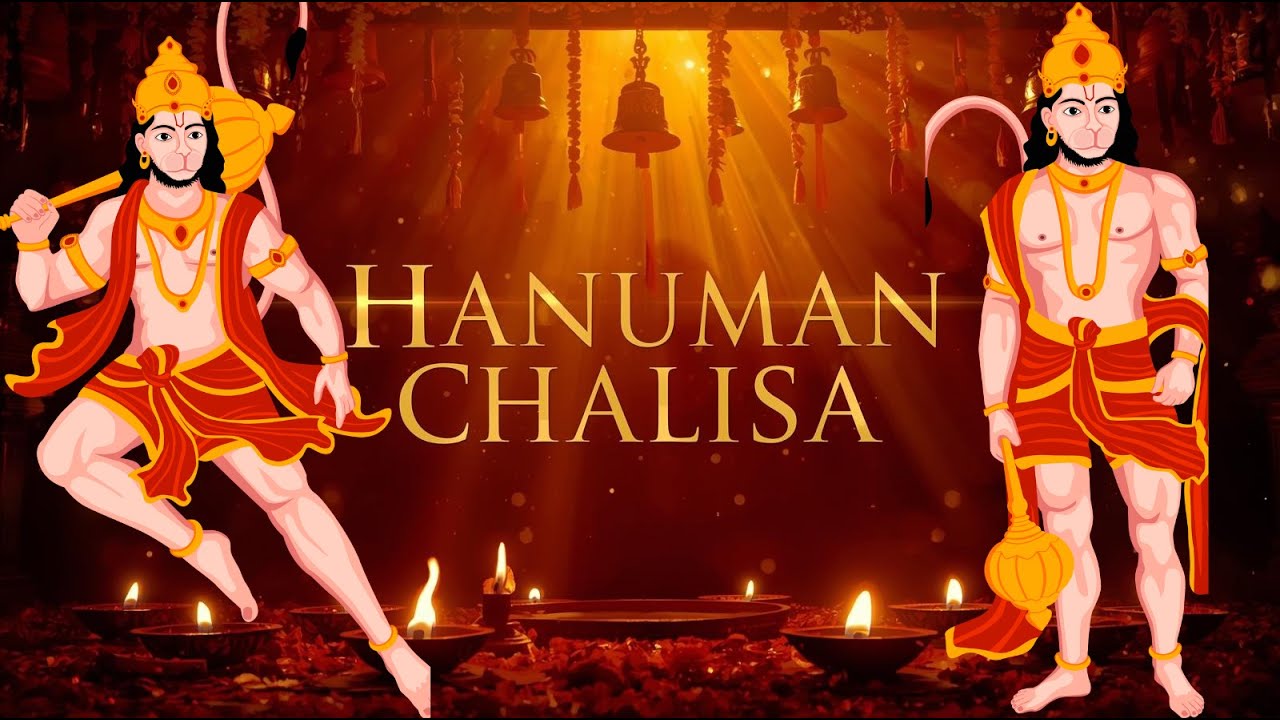 Hanuman Chalisa Track|Cinematic Devotional Chant for Peace & Power | #Hanuman #Bhajan #Devotion