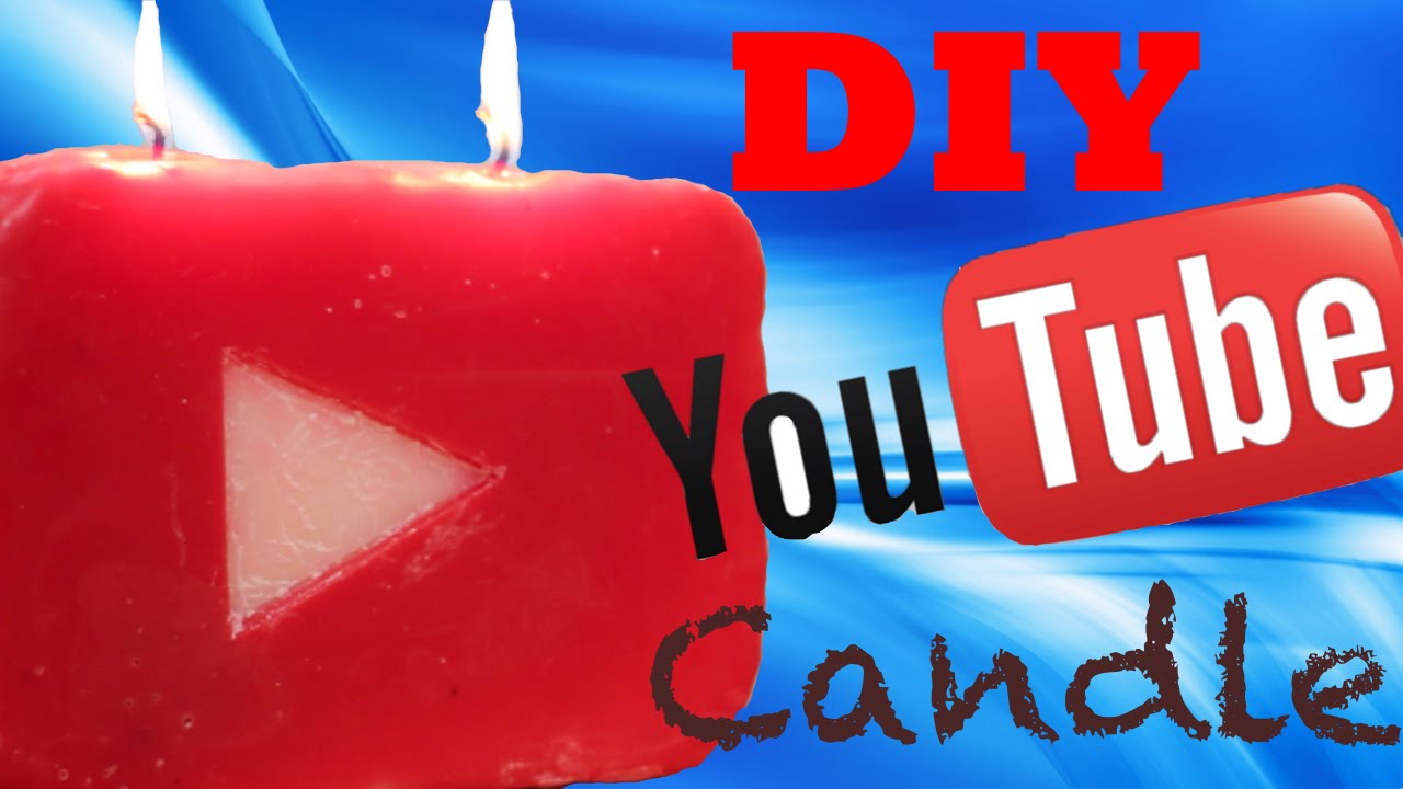 DIY Youtube Play Button Candle- DIY Test #7