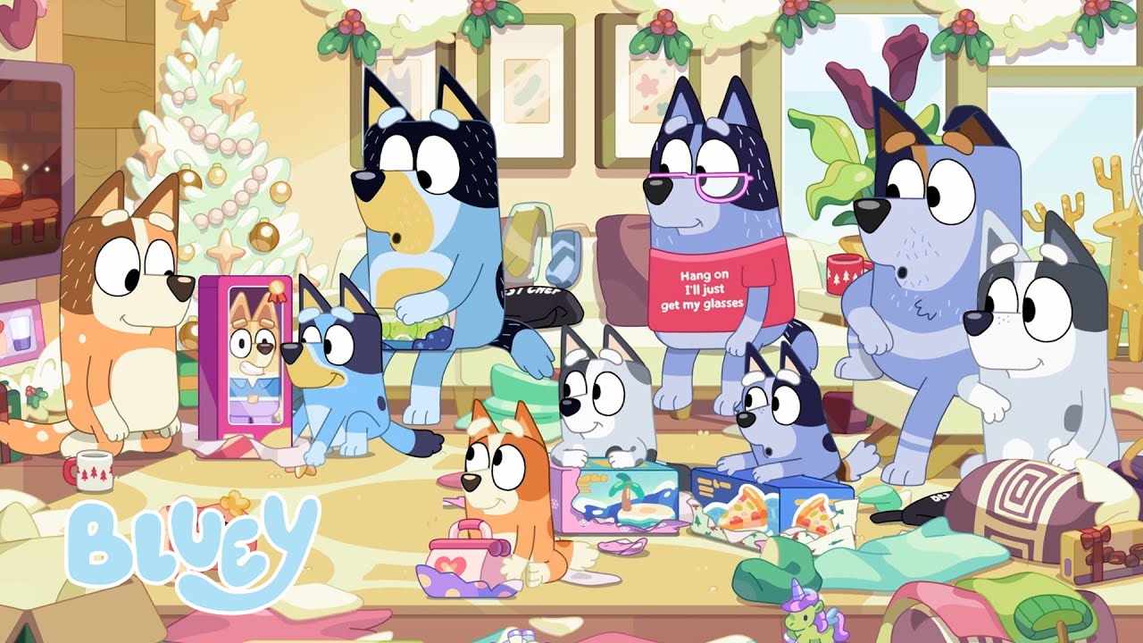 🔴VIVRE : Passez le réveillon de Noël avec Bluey ! 🎄 ✨ | Bluey Français Chaîne Officielle