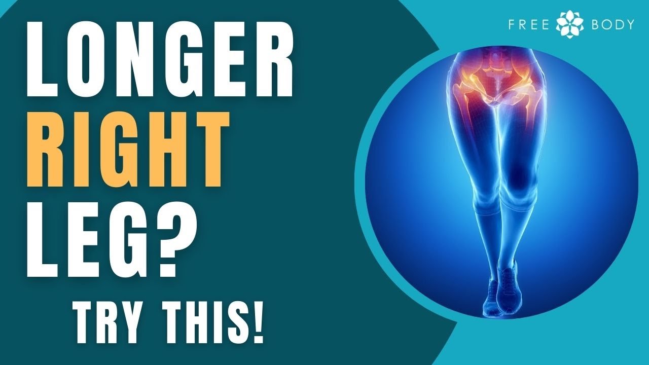 Right Hip High or Longer Right Leg?  Try This!
