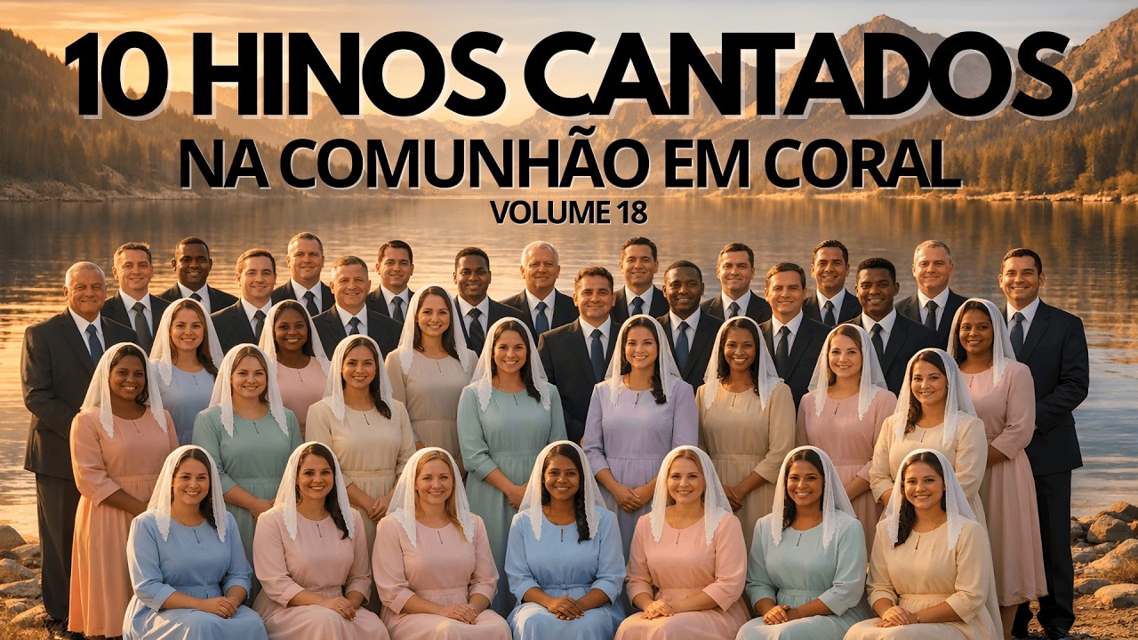 10 Hinos da CCB na Comunhão (Coral a Capela) | Auxilio na Angústia | Volume 18 #hinosccb #ccbhinos