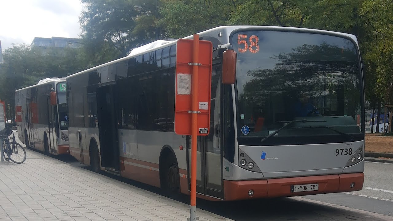 Van Hool New A330 €6 9738 MIVB/STIB 🇧🇪
