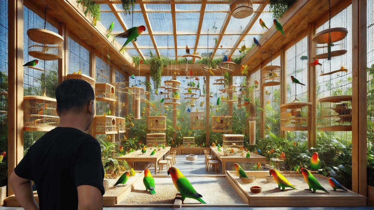 Earning millions in African lovebird farming?  | Bird Care Tips!