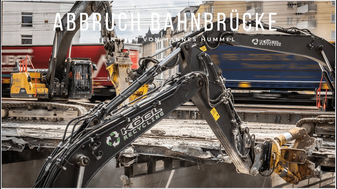 Brückenabbruch München - Kögl Recycling