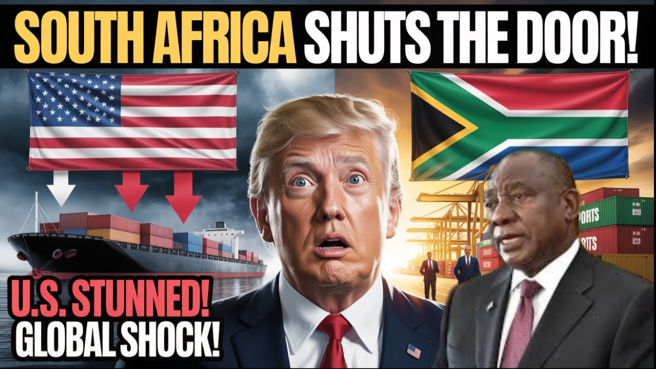 South Africa SHOCKS America With Sudden Import Ban!.. Washinton Didn&rsquo;t See This Coming!