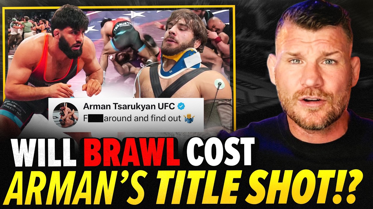 'Did Arman RUIN TITLE SHOT!?' | Ilia Topuria Fight AT RISK! | Tsarukyan in WILD Brawl!