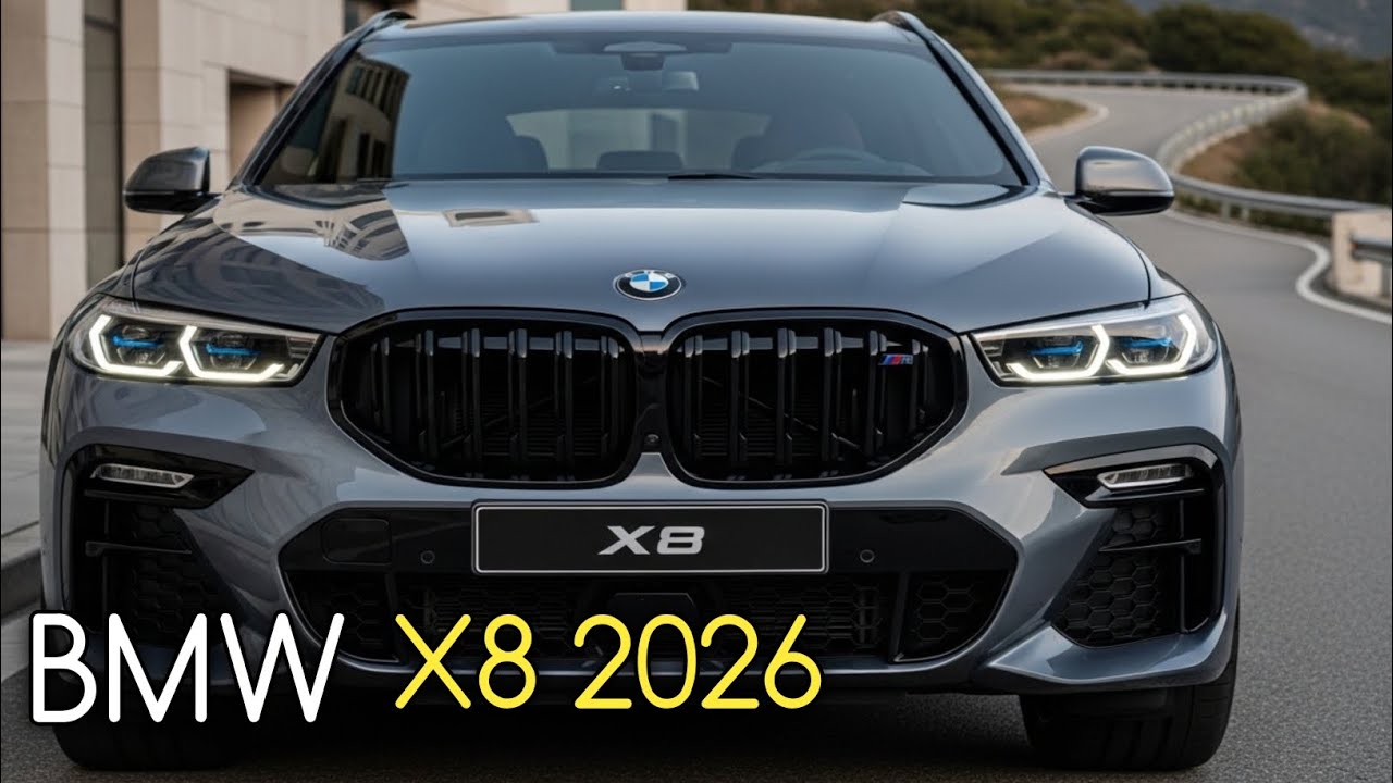New 2026 BMW X8 - The Luxury SUV Break All Rules
