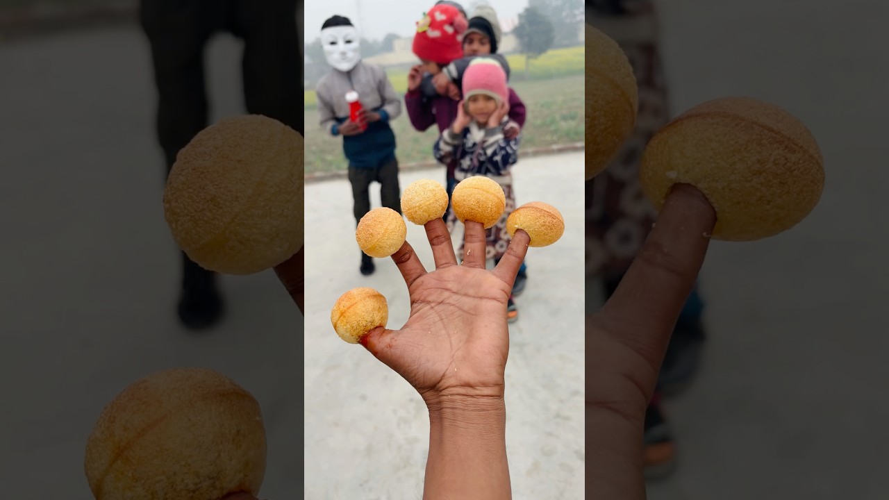 Pani puri family challenge 